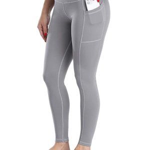 High Waisted Thermal Leggings with Pockets [Winter Yoga Pants]